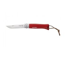 Nazis, Opinel Trekking Nr 8 Stainless Steel, sarkans | 29364