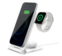 Nillkin PowerTrio 3in1 Wireless Charger MagSafe for Apple Watch White (MFI) (Damaged Package) | 57983115335  | 8596311217685 | 57983115335