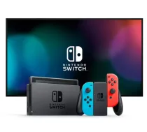 Nintendo Switch portable game console 15.8 cm (6.2") 32 GB Touchscreen Wi-Fi Blue, Grey, Red | 10010738 | 0045496453596