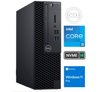 OPTIPLEX 3060 SFF i5-8500 4GB 256GB SSD 2TB HDD Windows 11 Pro "Renew (Atjaunots)" | 99000825  | EAN990000825