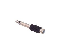 Pāreja 6.35mm Kontaktdakšiņa - RCA ligzdu | AD/6.3S-M:RCA-F | AD/6.3S-M:RCA-F