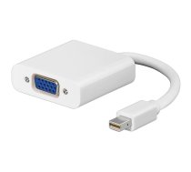 Pāreja mini DisplayPort savienojums -> HD-15 (VGA) ligzda | AD/miniDP-M:VGA-F | AD/miniDP-M:VGA-F
