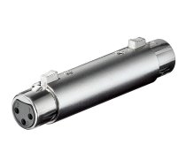 Pāreja XLR-3 ligzda - XLR-3 ligzda | AD/CA-F:CA-F | AD/CA-F:CA-F