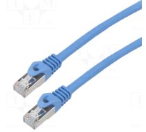 Patch cord CAT6 | FTP | 2m | Blue | K8100-F2.0 BLUE | 5901969419030
