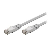 Patch cord; F/UTP; 5e; stranded; CCA; PVC; grey; 2m; 26AWG | F/UTP5E-CCA-020GY  | 73078