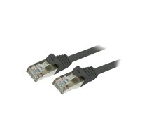 Patch cord; F/UTP; 6; stranded; CCA; PVC; black; 2m; 26AWG | CP2053S  | CP2053S