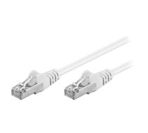 Patch cord; F/UTP; Cat 5e; RJ45 plug,both sides; stranded; CCA | F/UTP5-CCA-002WH | 93489