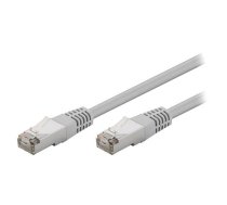 Patch cord; F/UTP; Cat 5e; RJ45 plug,both sides; stranded; CCA | F/UTP5E-CCA-005GY | 73076