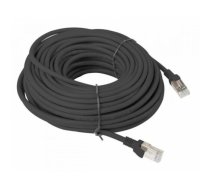 Patch cord | Patch Kabelis | Patch cable | 10m | CAT5E | UTP | 10 m | ElectroBase ® | Melns | LSZH | K8456.10-Black LSZ  | 3100000919481