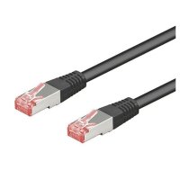 Patch cord; S/FTP; Cat 6a; RJ45 plug,both sides; stranded; Cu | S/FTP6A-CU-002BK | 94152