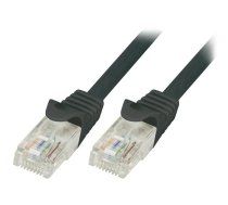 Patch cord; U/UTP; 6; stranded; CCA; PVC; black; 10m; 24AWG | CP2093U  | CP2093U