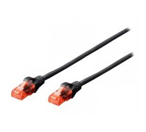 Patch cord; U/UTP; 6; stranded; Cu; LSZH; black; 10m; 26AWG | DK-1617-100/BL  | DK-1617-100/BL