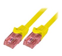 Patch cord; U/UTP; 6; stranded; Cu; LSZH; yellow; 10m; 26AWG | CQ2097U  | CQ2097U