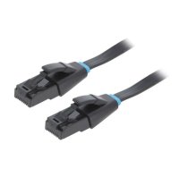 Patch cord; U/UTP; 6; stranded; OFC; PVC; black; 10m; 32AWG | IBJBL  | IBJBL