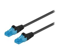 Patch cord; U/UTP; 6a; stranded; Cu; LSZH; black; 10m; 26AWG; Cores: 8 | U/UTP6A-LSZH-100BK  | 55412