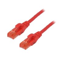 Patch cord; U/UTP; Cat 6; RJ45 plug,both sides; stranded; CCA; 1m | DK-1612-010/R | DK-1612-010/R