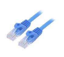 Patch cord; U/UTP; Cat 6; RJ45 plug,both sides; stranded; CCA | PP6U-0.5M/B | PP6U-0.5M/B
