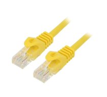 Patch cord; U/UTP; Cat 6; RJ45 plug,both sides; stranded; CCA | PP6U-0.25M/Y | PP6U-0.25M/Y
