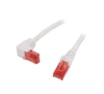 Patch cord; U/UTP; Cat 6; RJ45 plug,RJ45 down angled plug; CCA | U/UTP6-90-010WH | 51522