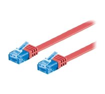 Patch cord; U/UTP; Cat 6a; RJ45 plug,both sides; stranded; Cu | F.U/UTP6A-CU-005RD | 96300