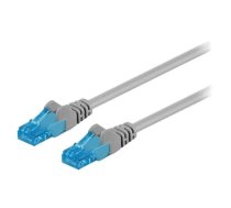 Patch cord; U/UTP; Cat 6a; RJ45 plug,both sides; stranded; Cu | U/UTP6A-LSZH-002GY | 55417