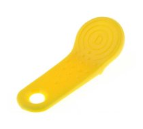 Pellet memory holder in a keychain; yellow | F56-DS9093A  | F5-6