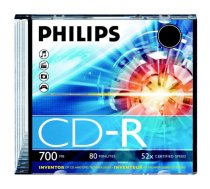 Philips CD-R 80 700MB slim case | CR7D5NS01/00  | 8710895778183