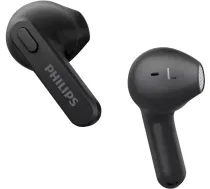 PHILIPS in-ear true bezvadu austiņas ar portatīvo uzlādes ietvaru, melnas | TAT2236BK/00 | 4895229117440