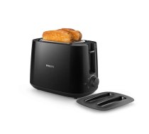 PHILIPS Tosteris, 830W (melns) (HD2582/90) | HD2582/90 | 8720389016240