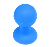 Phone holder with a round head - blue | Silicone round head holder for mobile blue  | 9145576281680 | Silicone round head holder for mobile blue