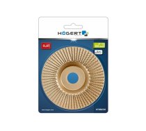 Plakans slīpēšanas disks kokam 125x22,2 mm HOEGERT (HT8B230) | HT8B230