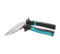 Pliers; curved,half-rounded nose; 200mm | PH-1212529 | UNIFOX-PE VDE