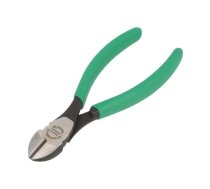 Pliers; side,cutting; handles with plastic grips; 140mm | ST-66026140  | 66026140