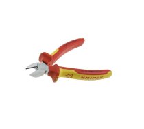 Pliers; side,cutting,insulated; chrome-vanadium steel; 160mm | KNP.7006160  | 70 06 160