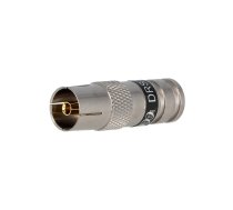 Plug; coaxial 9.5mm (IEC 169-2); female; RG6; compression | PCT-DRS6IFNT  | PCT-DRS6IFNT