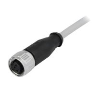 Plug; M12; PIN: 4; female; A code-DeviceNet / CANopen; 7.5m; cables | 21348500484075  | 21348500484075