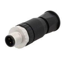 Plug; M12; PIN: 4; male; A code-DeviceNet / CANopen; for cable | 21033191401  | 21033191401