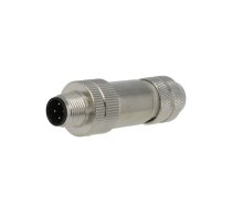 Plug; M12; PIN: 4; male; D code-Ethernet; for cable; screw terminal | SM12-CVZ-D4Q-1  | PBSH-M12D-04P-MM-SL7001-00Z(H)