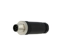 Plug; M12; PIN: 5; male; A code-DeviceNet / CANopen; for cable | SM12-CVP-A5Q-1D9  | PB-M12A-05P-MM-SL7001-00Z(H)