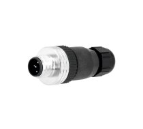 Plug; M12; PIN: 5; male; A code-DeviceNet / CANopen; for cable | MX-1200710045  | 1200710045