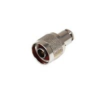Plug; N; male; straight; RG58; 5.5mm; soldering,clamp; for cable | NC-001
