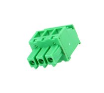 Pluggable terminal block; 3.81mm; ways: 3; angled; plug; female | EB5A-03-B  | EB5A-03-B