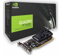 PNY Quadro P1000 DVI 4GB GDDR5 128bit | VCQP1000DVIV2-PB  | 3536403375706 | VCQP1000DVIV2-PB