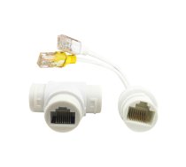 POE-DUAL-SINGLE-RJ45 ~ Pasīvs PoE sadalītāja komplekts (011136) | 011136