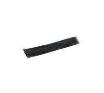Polyester braid; ØBraid : 12.7÷31.8nom.19.1mm; PET; black; L: 30m | SE75PFR-CR0  | SE75PFR-CR0