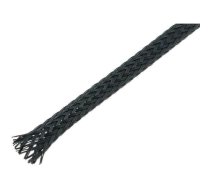 Polyester braid; ØBraid : 4÷11nom.6mm; PET,polyester; black | HEGP06  | 170-10600