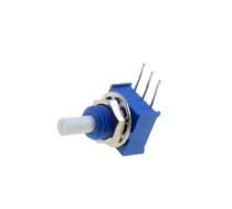 Potentiometer: shaft; single turn; 10kΩ; ±20%; 0.25W; linear; THT | 3310C-001-103L  | 3310C-001-103L