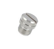 Protection cover; female M12 connectors; IP67; metal | CAP-WBDFSMA2  | CAP-WBDFSMA2