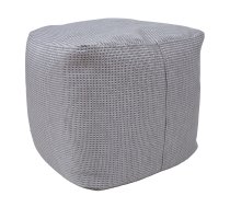 Pufs MITSU-MITSU 55x55xH45cm, pelēks | P0066305 | 4741451663050