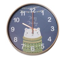 Pulkstenis bērnu sienas 30cm, lācis | 4750959121276 | 4750959121276 | 9121276